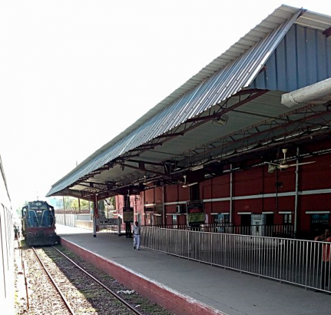 Bangladesh border-Darshana Station