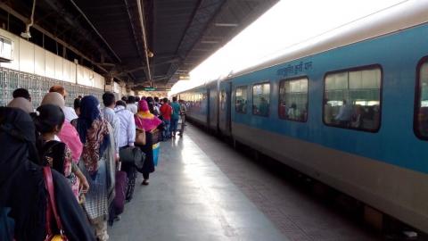 Maitree Exp. at Kolkata International Terminal