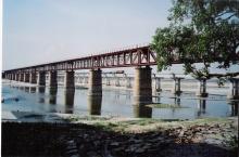 OLD & NEW BRIDGES ON THE GANGA AT PRAYAGRAJ NAGAR